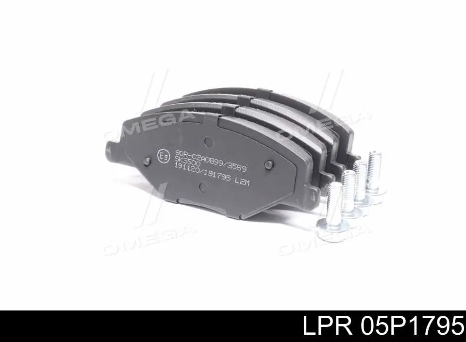 Sapatas do freio dianteiras de disco LPR 05P1795 preço, a partir de 27,31 USD