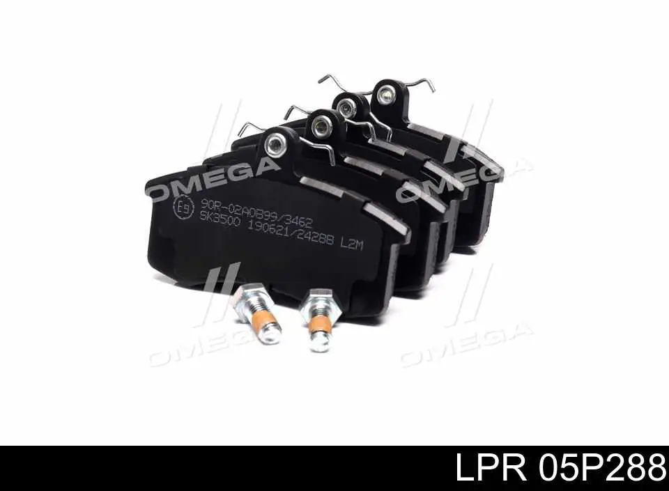 Sapatas do freio dianteiras de disco LPR 05P288 preço, a partir de 22,30 USD