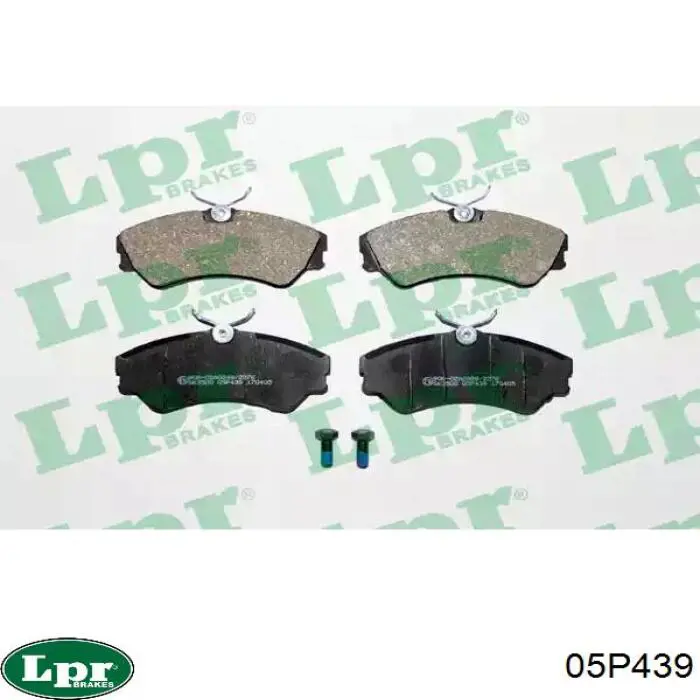 Sapatas do freio dianteiras de disco LPR 05P439 preço, a partir de 27,59 USD