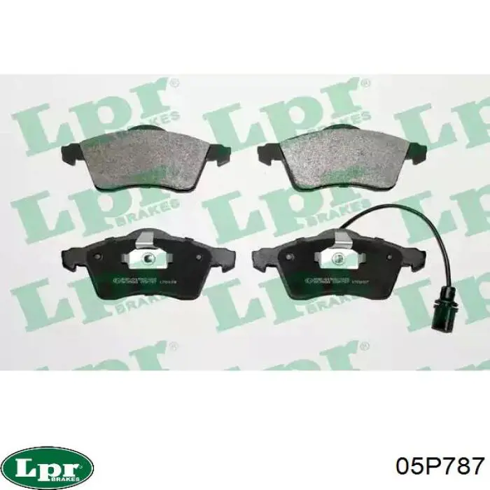 Sapatas do freio dianteiras de disco LPR 05P787 preço, a partir de 36,93 USD