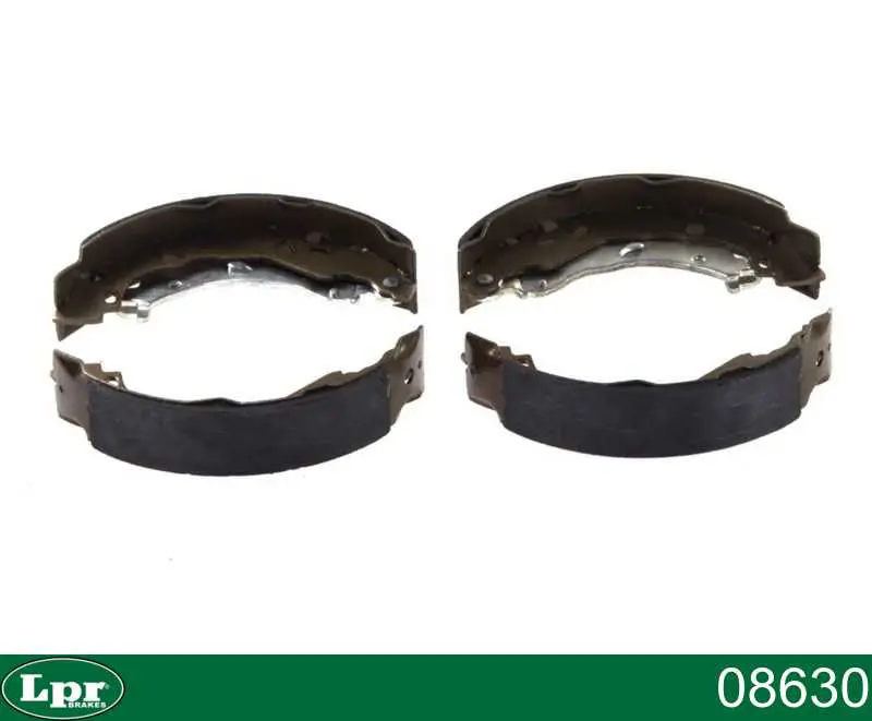 Sapatas do freio traseiras de tambor LPR 08630 preço, a partir de 32,16 USD