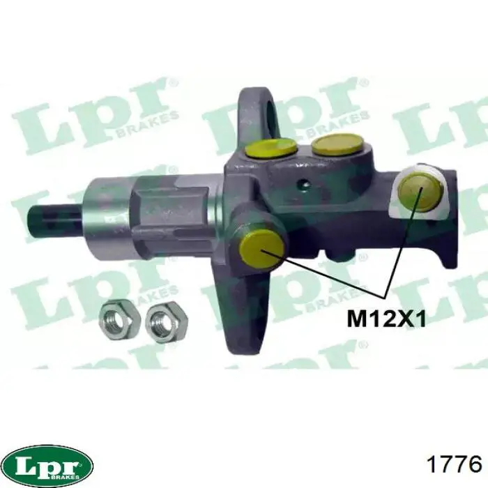Cilindro mestre do freio LPR 1776 preço, a partir de 50,74 USD