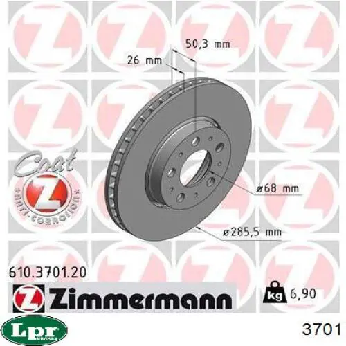 Compre 3701 LPR Cilindro de trabalho de embraiagem