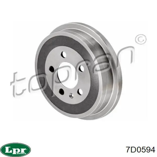 Compre 7D0594 LPR Tambor do freio traseiro