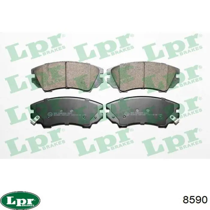 Compre 8590 LPR Sapatas do freio traseiras de tambor