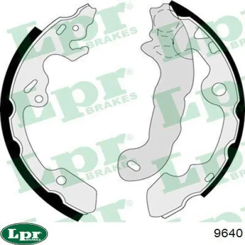 Sapatas do freio traseiras de tambor LPR 9640 preço, a partir de 29,47 USD