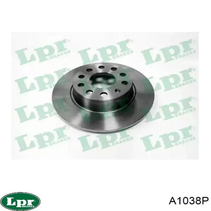 Disco do freio traseiro LPR A1038P preço, a partir de 42,62 USD