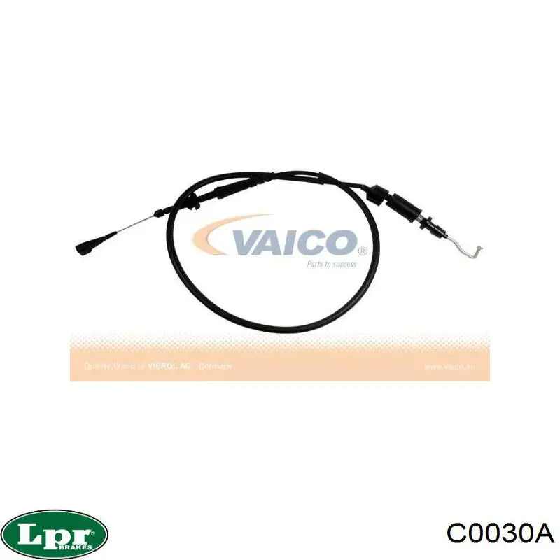 C0030A LPR Cabo/pedal de gás (de acelerador)