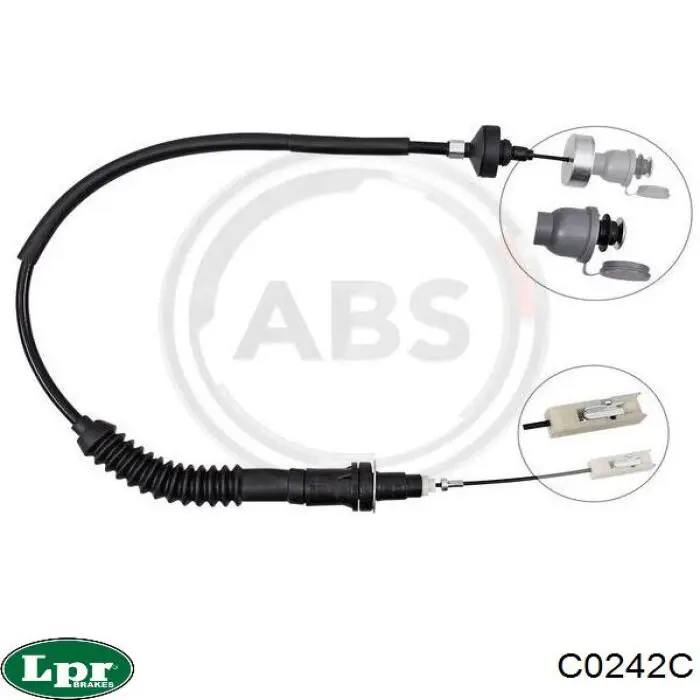C0242C LPR Cabo de embraiagem