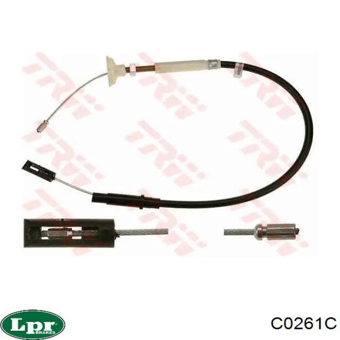 Compre C0261C LPR Cabo de embraiagem