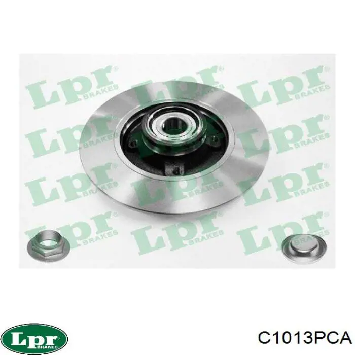 Disco do freio traseiro LPR C1013PCA preço, a partir de 101,00 USD