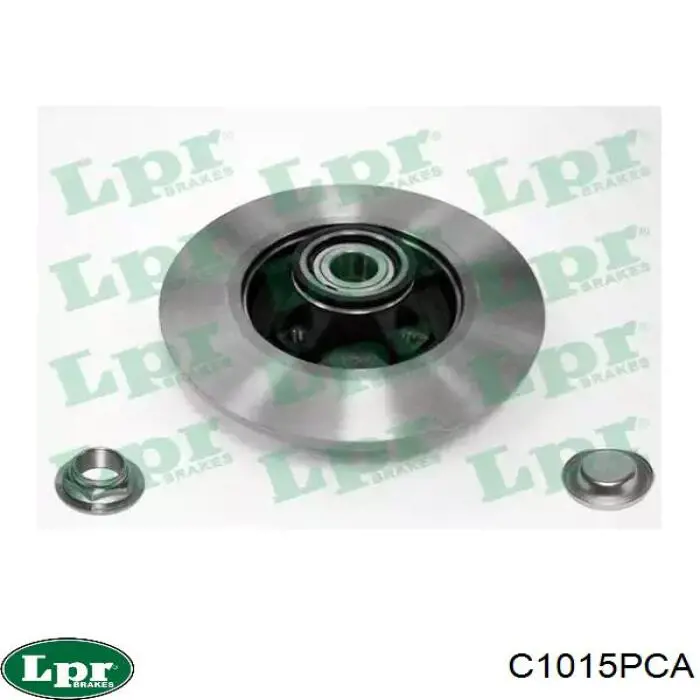 Disco do freio traseiro LPR C1015PCA preço, a partir de 62,98 USD