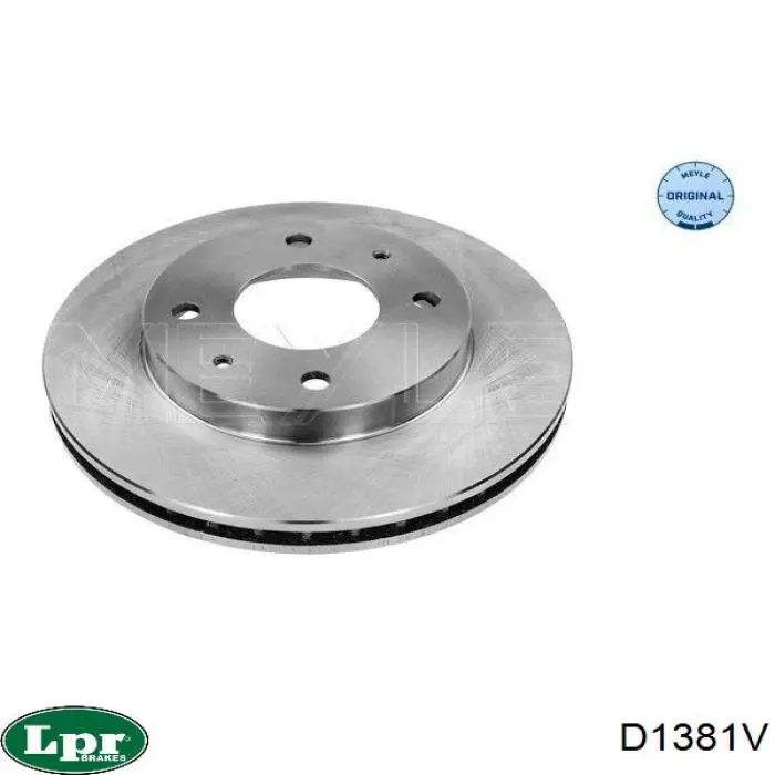 Disco do freio dianteiro LPR D1381V preço, a partir de 36,29 USD
