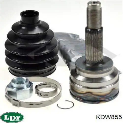 Junta homocinética externa dianteira LPR KDW855 preço, a partir de 51,21 USD