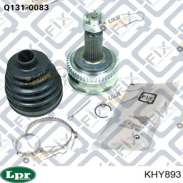 Compre KHY893 LPR Junta homocinética externa dianteira
