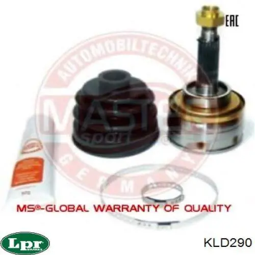 Compre KLD290 LPR Junta homocinética externa dianteira