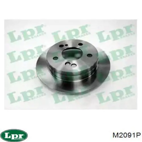 M2091P LPR Disco do freio traseiro