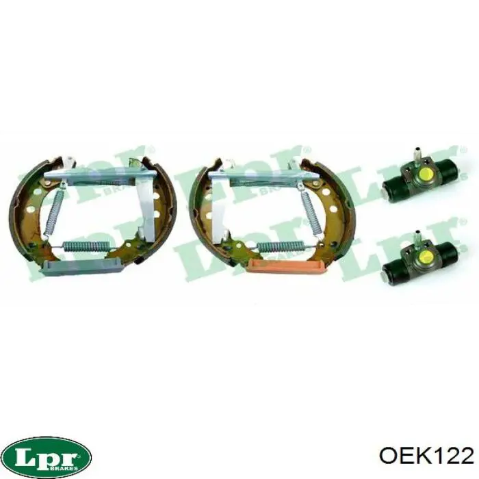 Compre OEK122 LPR Sapatas do freio traseiras de tambor
