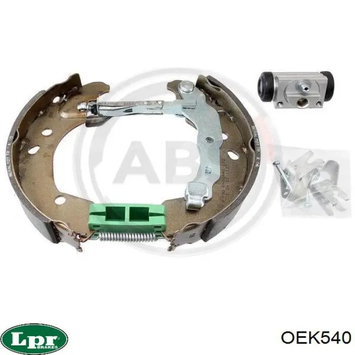 Compre OEK540 LPR Sapatas do freio traseiras de tambor