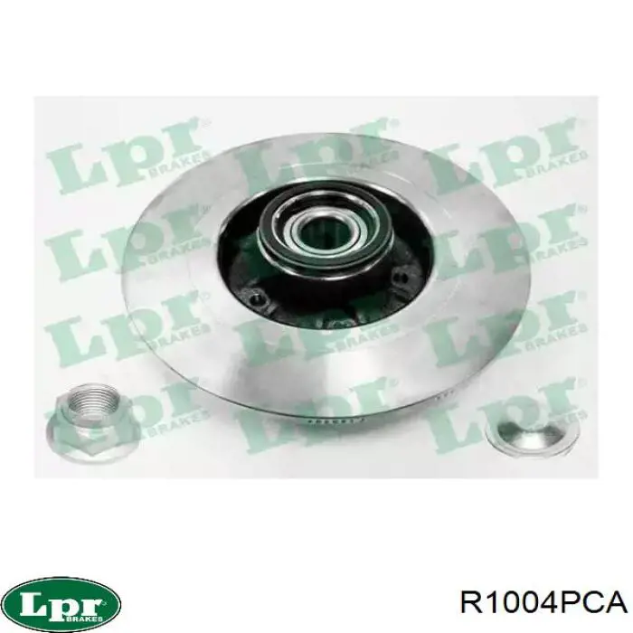Disco do freio traseiro LPR R1004PCA preço, a partir de 83,58 USD