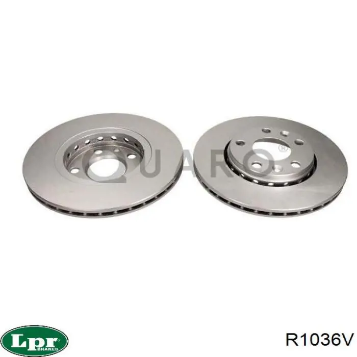 Disco do freio dianteiro LPR R1036V preço, a partir de 47,75 USD