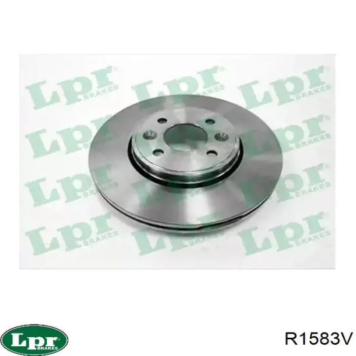 Disco do freio dianteiro LPR R1583V preço, a partir de 42,41 USD