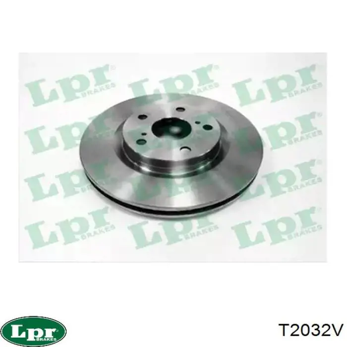 Disco do freio dianteiro LPR T2032V preço, a partir de 45,13 USD