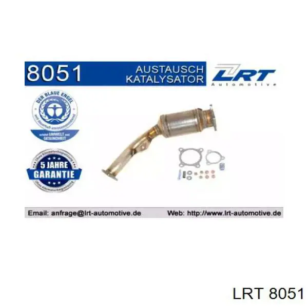 8K0254250QX VAG Convertidor - catalisador