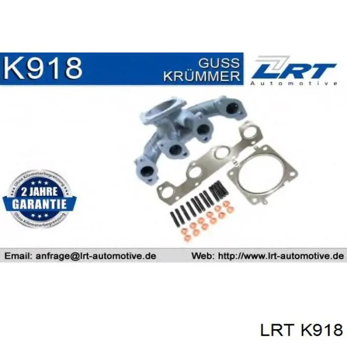 9636962388 Fiat/Alfa/Lancia Tubo coletor de escape