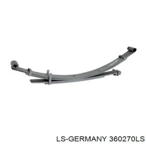 Compre 360270LS LS Germany Suspensão de lâminas traseiro