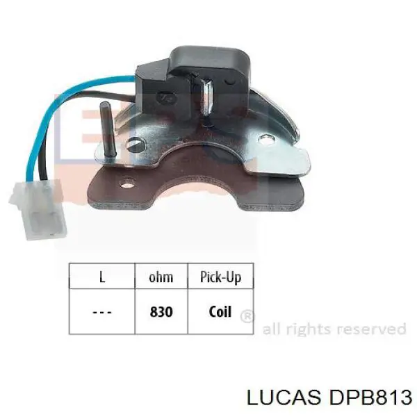 Sensor de efeito Hall para Fiat Tempra  159