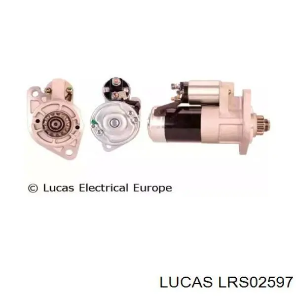 LRS02597 Lucas Motor de arranco