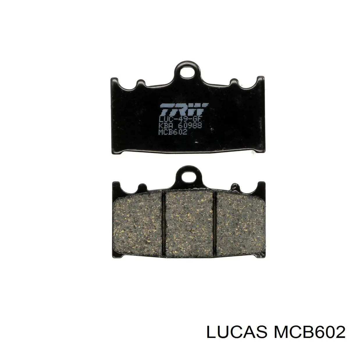 07KA1306 Brembo Sapatas do freio dianteiras de disco