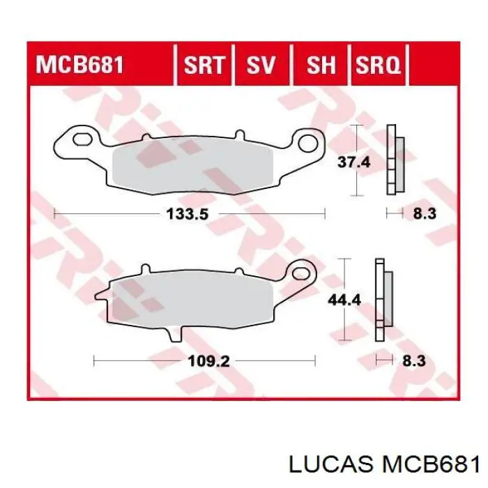 Sapatas do freio dianteiras de disco EBC Brakes FA231 preço, a partir de 29,62 USD