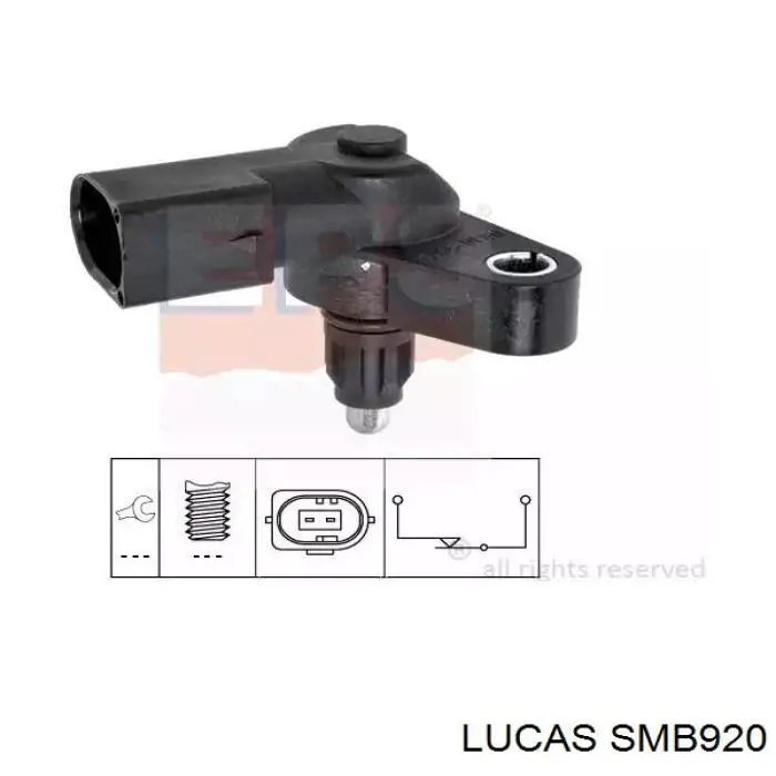 Sensor de ativação das luzes de marcha à ré Jeep Cherokee II XJ