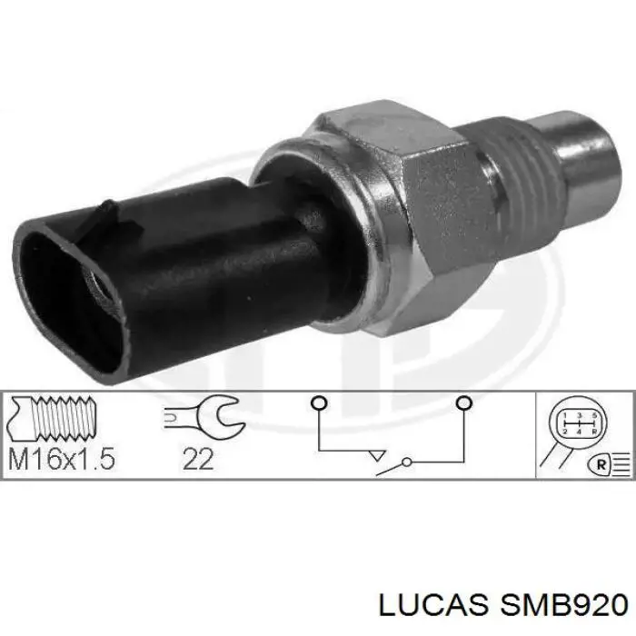 Sensor de ativação das luzes de marcha à ré Jeep Cherokee II XJ