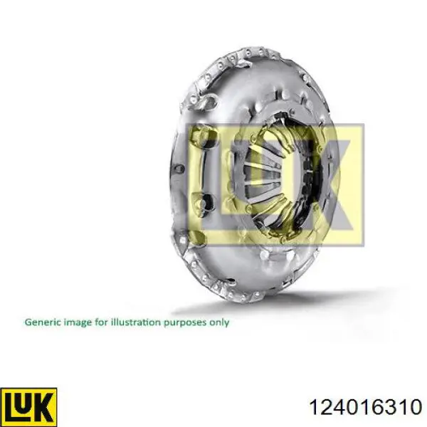Cesta de embraiagem LUK 124016310 preço, a partir de 82,74 USD