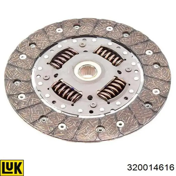 Disco de embraiagem LUK 320014616 preço, a partir de 55,19 USD