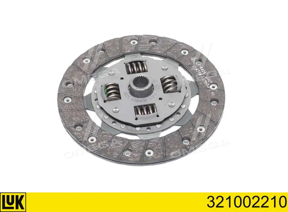 Disco de embraiagem LUK 321002210 preço, a partir de 61,80 USD