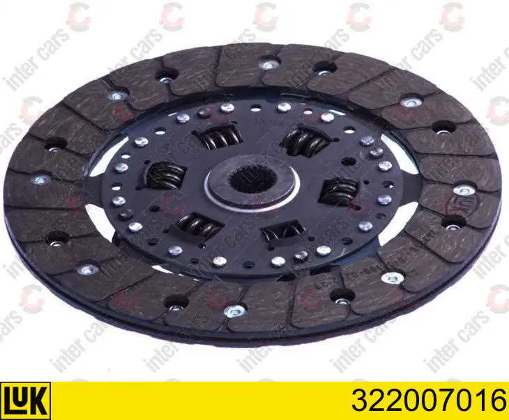 Disco de embraiagem LUK 322007016 preço, a partir de 78,17 USD