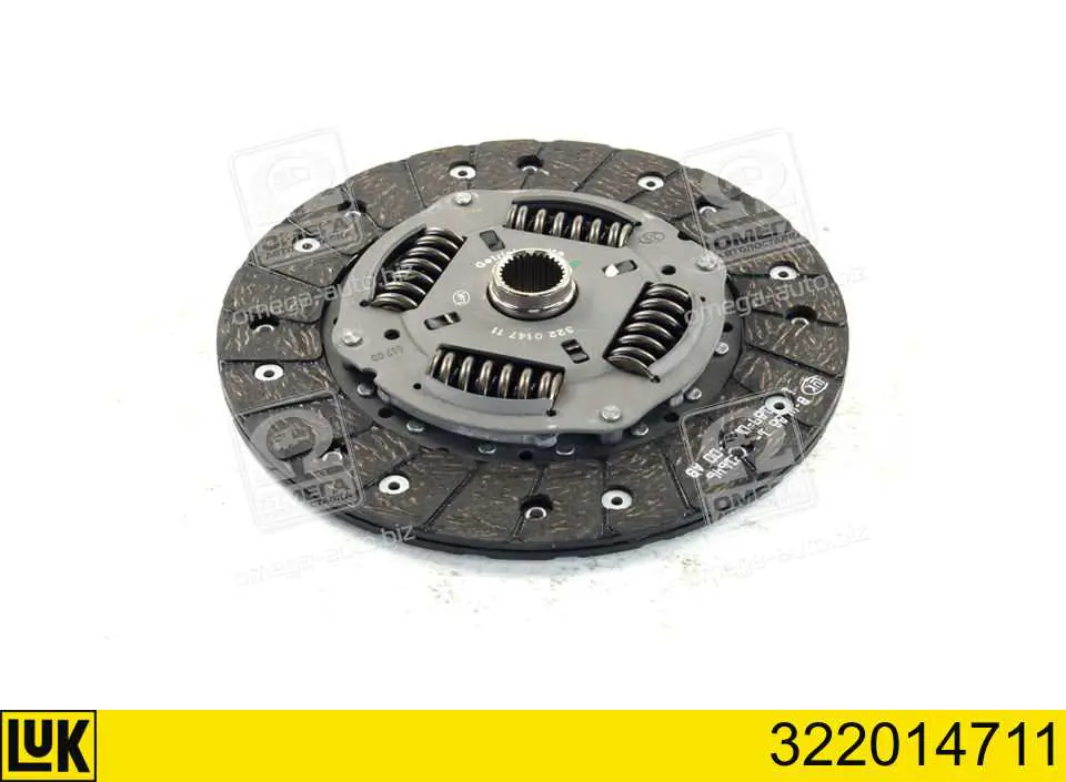 Disco de embraiagem LUK 322014711 preço, a partir de 71,63 USD