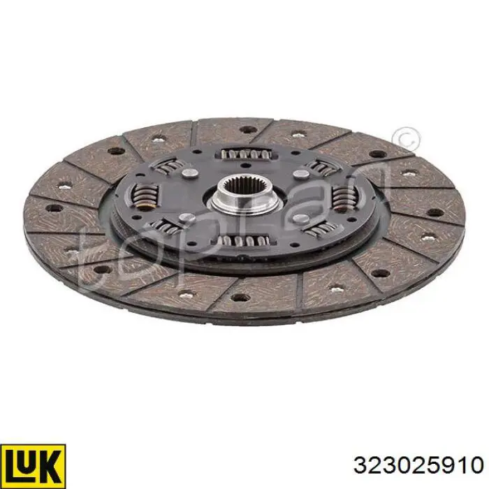 Disco de embraiagem LUK 323025910 preço, a partir de 65,79 USD