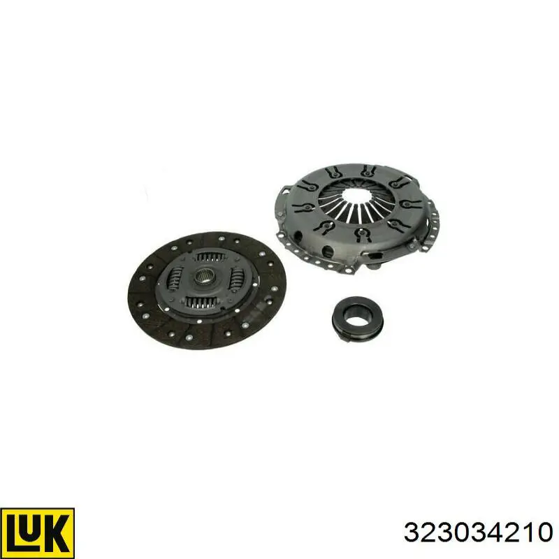 Disco de embraiagem LUK 323034210 preço, a partir de 81,83 USD