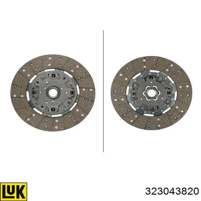 Compre 037141033JX VAG Disco de embraiagem
