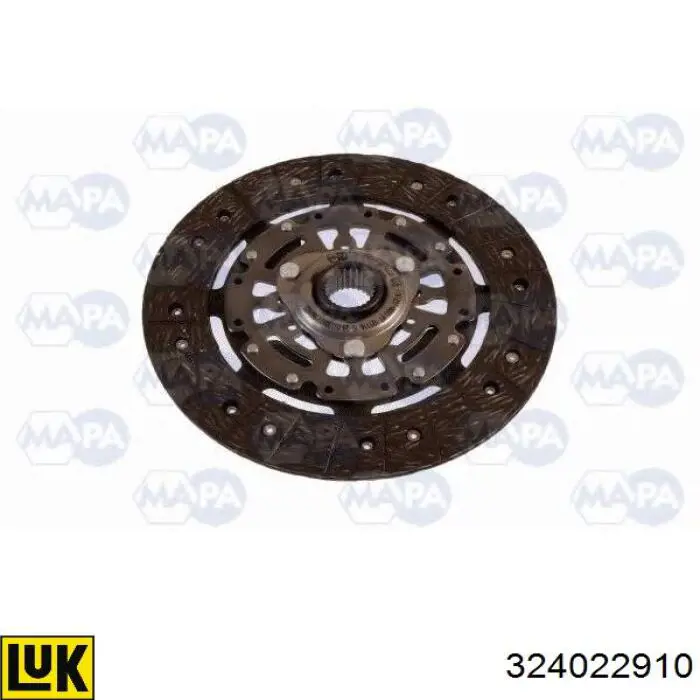 Disco de embraiagem LUK 324022910 preço, a partir de 129,87 USD