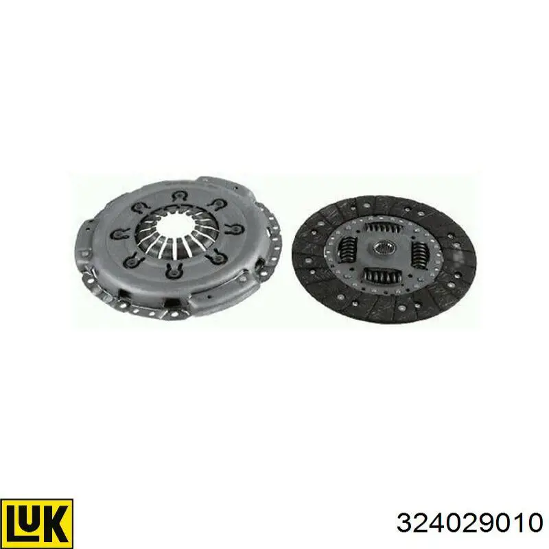 Disco de embraiagem LUK 324029010 preço, a partir de 133,34 USD