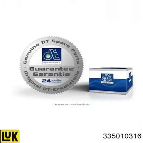Disco de embraiagem LUK 335010316 preço, a partir de 164,08 USD