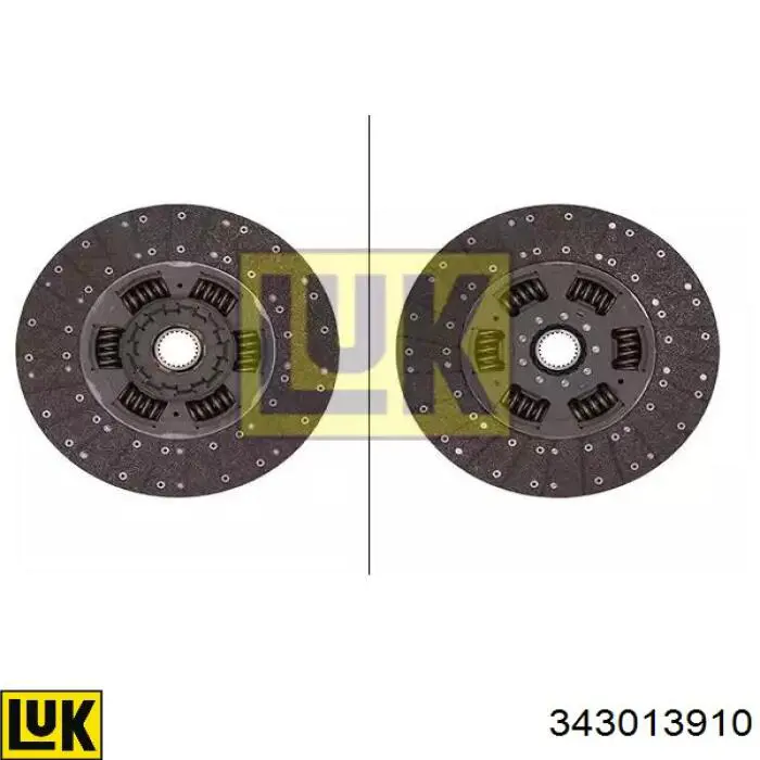 Disco de embraiagem LUK 343013910 preço, a partir de 334,24 USD