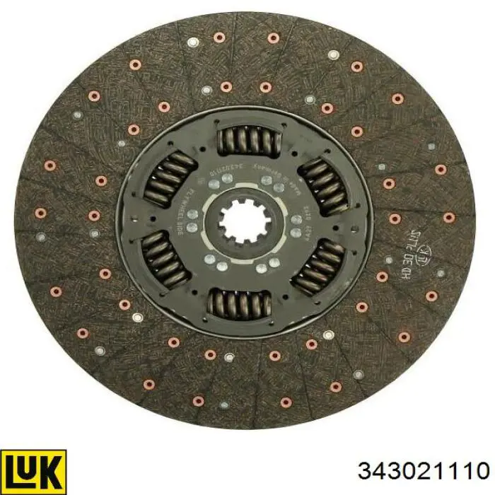 Disco de embraiagem LUK 343021110 preço, a partir de 336,99 USD