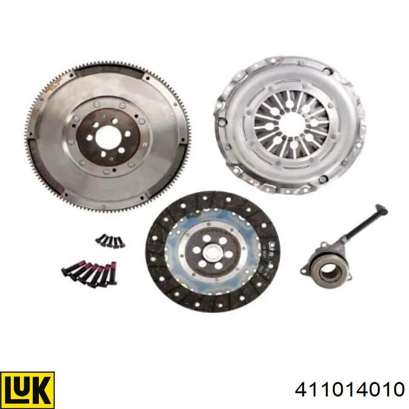 Parafuso de fixação de volante 411014010 LUK